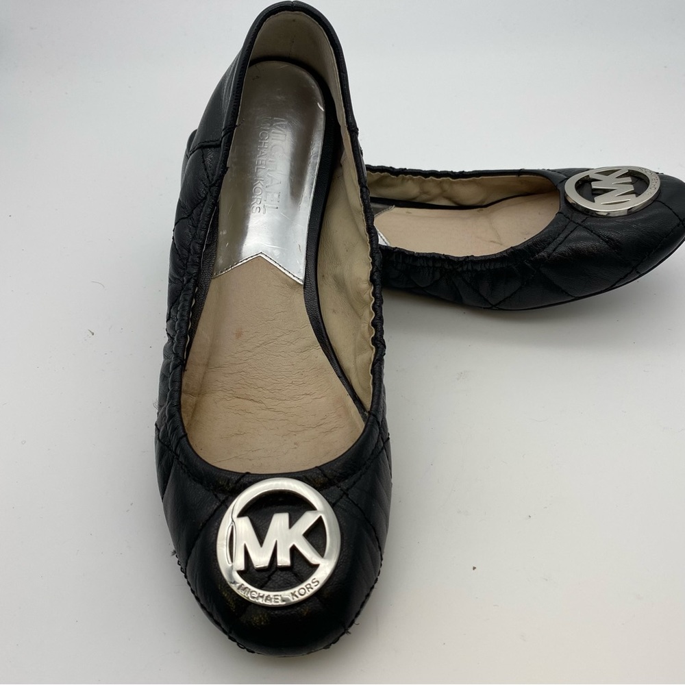 Michael Kors Fulton Quilted Ballet Flats size 6